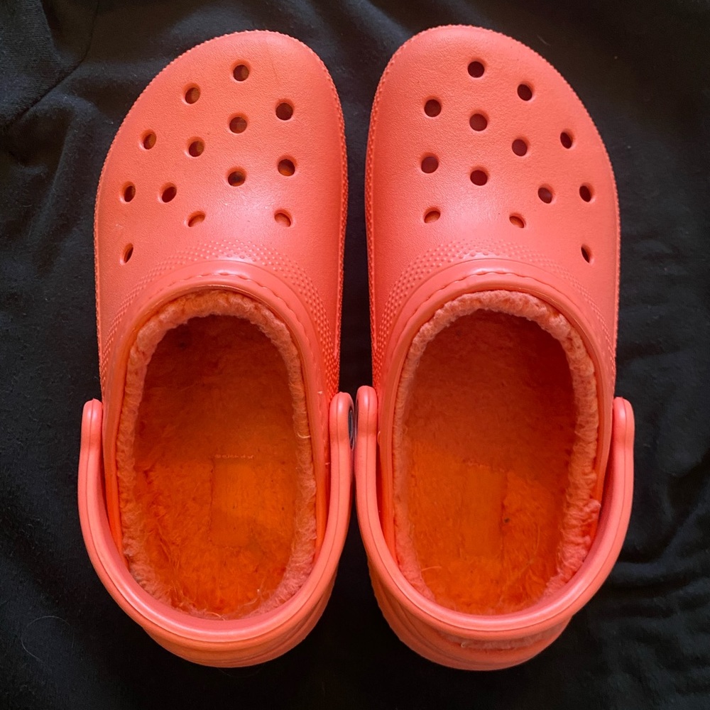 Fuzzy Crocs